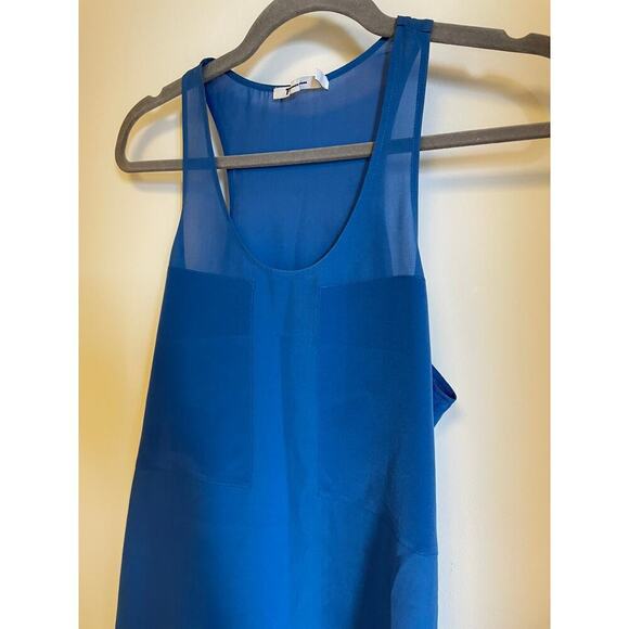 ALEXANDER WANG Silk Scoop Neck Top - Picture 3 of 5